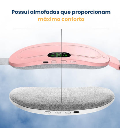 Massageador de compressa térmica para cólica